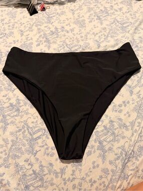 Black High-Waist Bikini Bottom - Women Intimates & Sleepwear